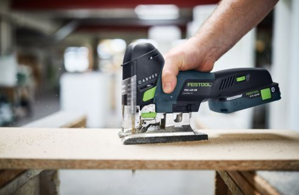 Festool Akku Pendelstichsäge PSC420 Li EB Basic CARVEX + Akku für 336,39€ (statt 363€)
