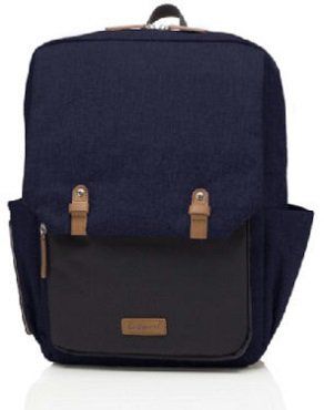 Babymel Wickelrucksack George in Black Navy für 64,99€ (statt 79€)