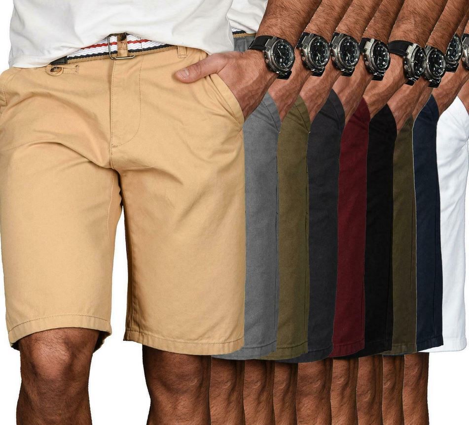 A. SALVARINI AS 096 Herren Shorts mit Gürtel für 22,90€ (statt 29€)