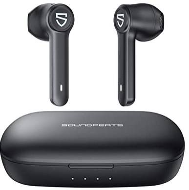 SoundPEATS Truebuds BT 5.0 InEar Kopfhörer mit bis zu 70h Spielzeit für 29,99€ (statt 50€)