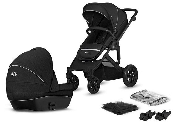 Kinderkraft Prime Lite 2 in 1 Kinderwagen in Schwarz ab 254,99€ (statt 298€)