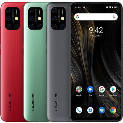 UMIDIGI Power3   6.53 Zoll FHD+ Smartphone mit Android 10 & 6150mAh Akku (!) für 139,99€