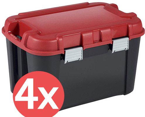 4er Pack Keter Totem   60L Aufbewahrungsboxen für 55,90€ (statt 80€)