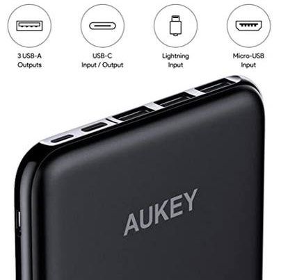 Aukey PB Y14   20.000mAh Powerbank mit 4 Aus  & 3 Eingängen für 21,99€ (statt 40€)