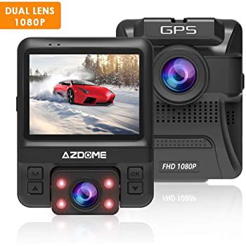 AZDOME GS65H   1080P GPS Dashcam mit Dual Lens & 170° Weitwinkel für 39,89€ (statt 70€)