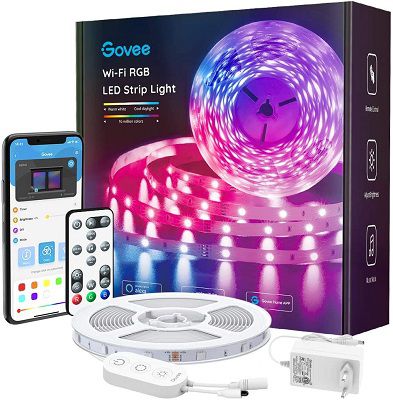 Govee 5m Smart WiFi LED Strip mit App & Sprachsteuerung für 19,43€ (statt 27€)   Prime