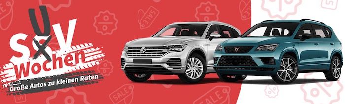 SUV Leasing Wochen für Privat und Gewerbe   z.B. Kia Stonic für 109€ mtl.