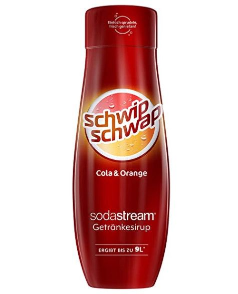 6er Pack SodaStream Sirup Schwip Schwap ab 19,99€ (statt 27€)