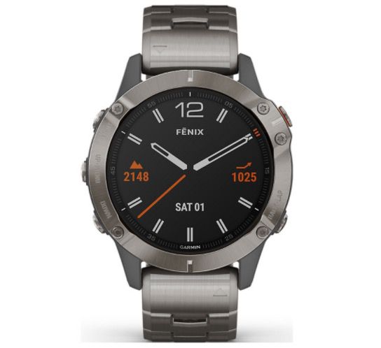 Garmin Fenix 6 Sapphire Titanium Smartwatch für 575,99€ (statt 670€)