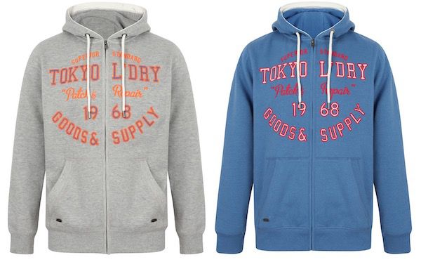 Tokyo Laundry Harper Herren Hoodie für je 11,11€ (statt 24€)   Restgrößen