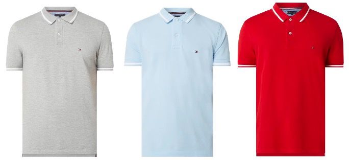 Tommy Hilfiger Regular Fit Poloshirt aus Piqué in diversen Farben für 34,99€ (statt 70€)