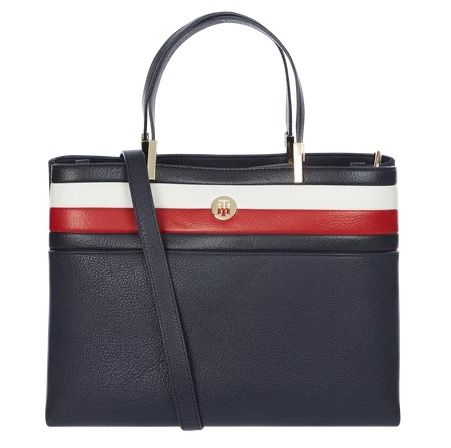 Tommy Hilfiger Satchel Corporate Handtasche mit unterteiltem Hauptfach für 90,99€ (statt 110€)