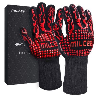 MILcea Ofen  oder Grillhandschuhe aus Kevlar bis 250°C für 5,20€ (statt 15€)   Prime