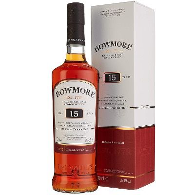 Bowmore 15 Jahre Islay Single Malt Scotch Whisky (43%, 0,7 Liter) ab 48,77€ (statt 55€)   Sparabo