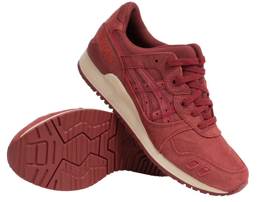 Asics Tiger GEL Lyte III Leder Sneaker in Russet Brown für 43,94€ (statt 71€)