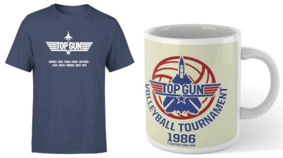 Top Gun T Shirt + Tasse für 11,48€ (statt 23€)