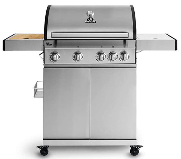 Abgelaufen! Burnhard Big Fred 4 Brenner Deluxe Gasgrill mit Infrarot Keramikbrenner für 549€ (statt 649€)