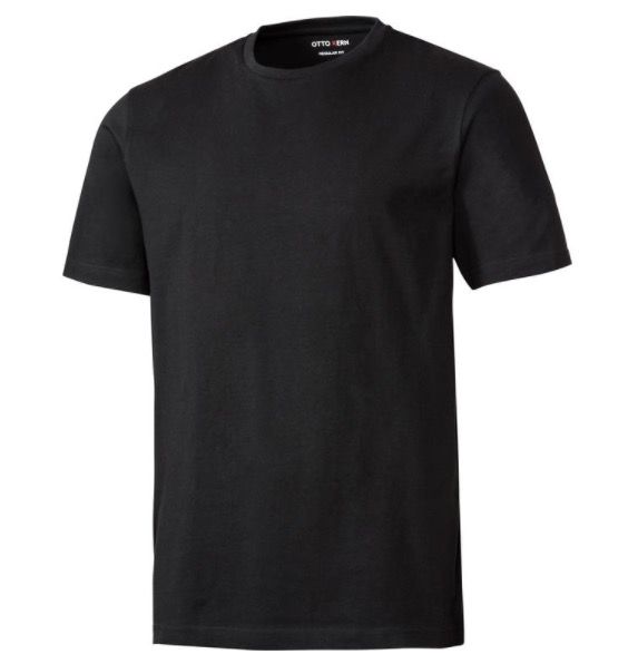 5er Pack OTTO KERN T-Shirts in Schwarz oder Weiß mit Rundhals bis 4XL für 29,98€ (statt 40€)