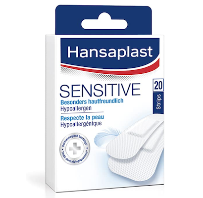 20 Strips Hansaplast Sensitive Pflaster ab 1,33€   Prime