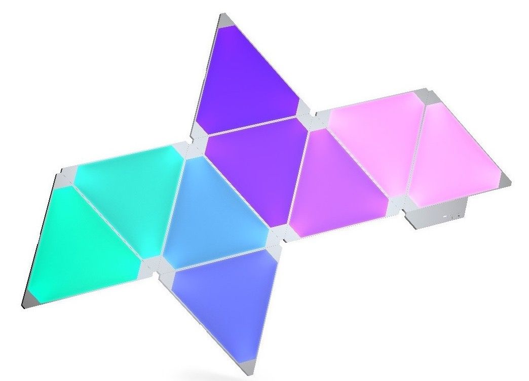 15er Nanoleaf Light Panels Smarter Kit + Aurora Rhythm für 233€ (statt 299€)