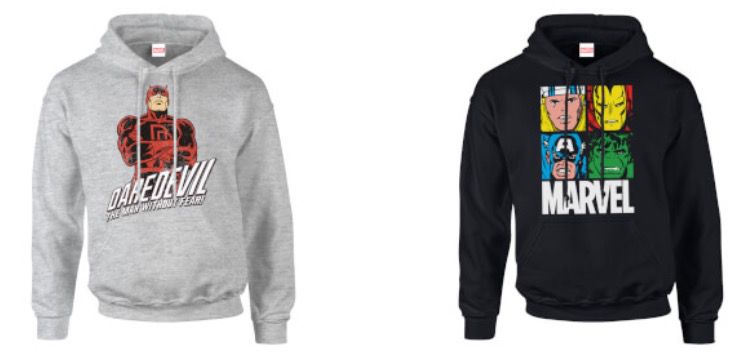 Marvel Hoodies für je nur 20,90€ oder Pullover 17,99€ (statt 29€)   über 800 Motive