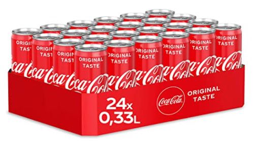 24 Dosen Coca Cola Classic (je 330ml) ab 13,06€ (nur 0,54€ pro Dose) zzgl. Pfand   Prime Sparabo