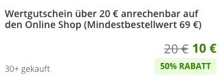 20€ ZooRoyal Wertgutschein für 10€   mit 69€ MBW