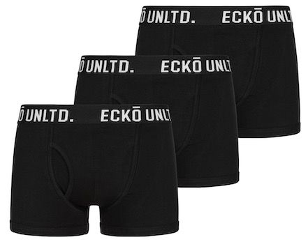 3er Pack Ecko Unltd. Herren Boxershorts (diverse Farben) für 13,94€ (statt 18€)