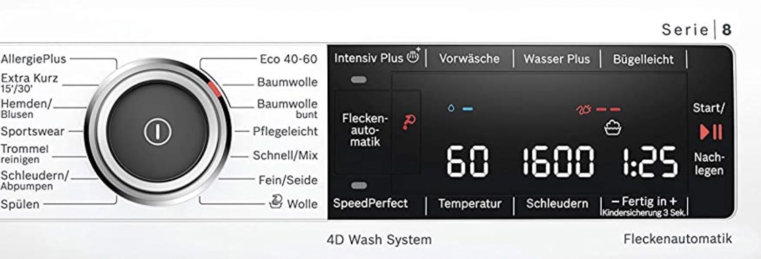 Bosch WAX32M10 Waschmaschine mit 10kg für 587,39€ (statt 699€)