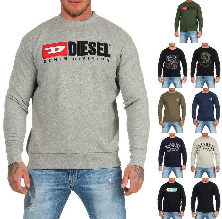 DIESEL Herren Rundhals Sweatshirt für 39,99€ (statt 55€)   Restgrößen