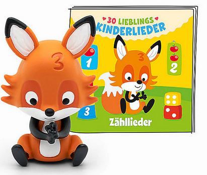 Tonies Hörfigur mit 30 Lieblings Kinder  u. Zähllieder für 10,90€ (statt 16€)