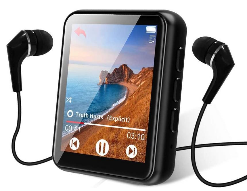 MP3 Player mit Touchscreen und Bluetooth für 17,99€ (statt 30€)