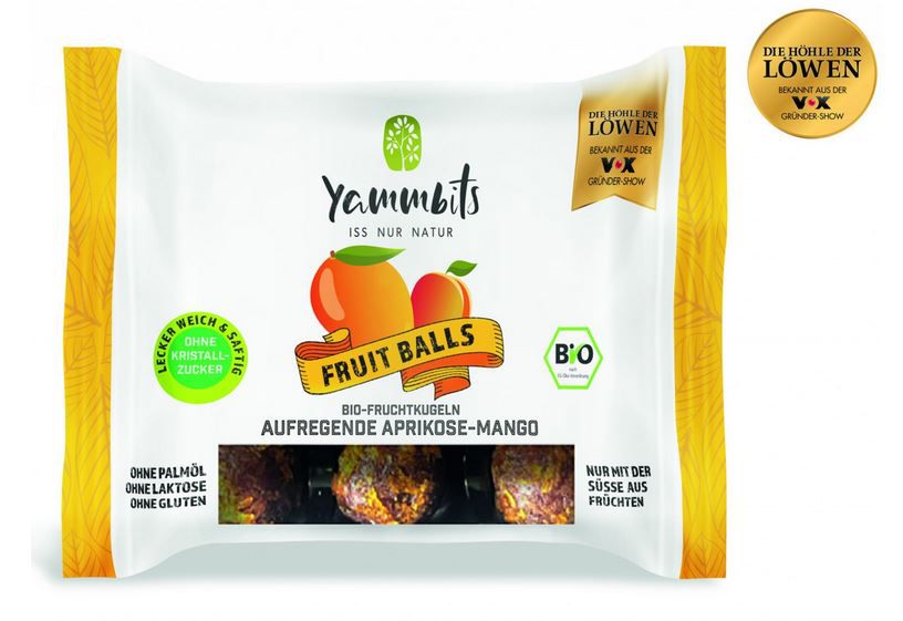 Höhle der Löwen Topdeal heute: Yammbits Fruchtkugeln in 3 verschiedenen Geschmacksrichtungen mit je 70g ab 2,93€