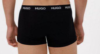 3er Pack Hugo Boss Trunk Boxershorts für 29,85€ (statt 36€) in XXL ab 24,50€