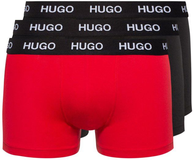 3er Pack Hugo Boss Trunk Boxershorts für 29,85€ (statt 36€) in XXL ab 24,50€