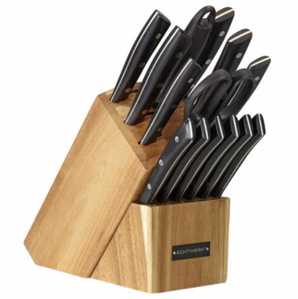 Echtwerk Messer Set + Messerblock inkl. 6x Steakmesser für 54,94€ (statt 68€)