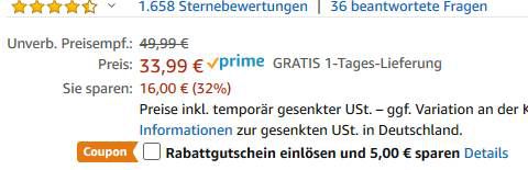 Youngdo smarte Körperfettwaage mit 23 Körperdaten für 22,99€ (statt 34€)