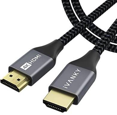 2 Meter iVANKY HDMI 2.0 Kabel (4K@60Hz) für 5,99€   Prime