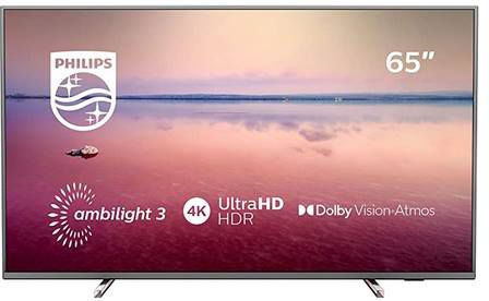 Vorbei! Philips 65PUS6754 – 65 Zoll UHD Fernseher mit 3 seitigem Ambilight für 590€ (statt 671€)
