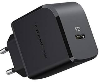 RAMPOW USB C Ladegerät mit 18W mit PD 3.0 & QC 3.0 für 11,99€ (statt 20€)   Prime
