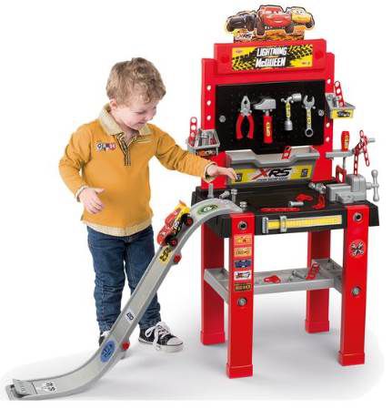 Smoby Cars Werkbank Center mit Sprungschanze für 58,19€ (statt 72€)