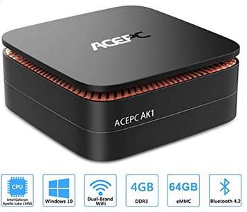 ACEPC Mini PC mit 4GB DDR RAM, 64GB eMMC & Windows 10 Pro für 119,92€ (statt 160€)