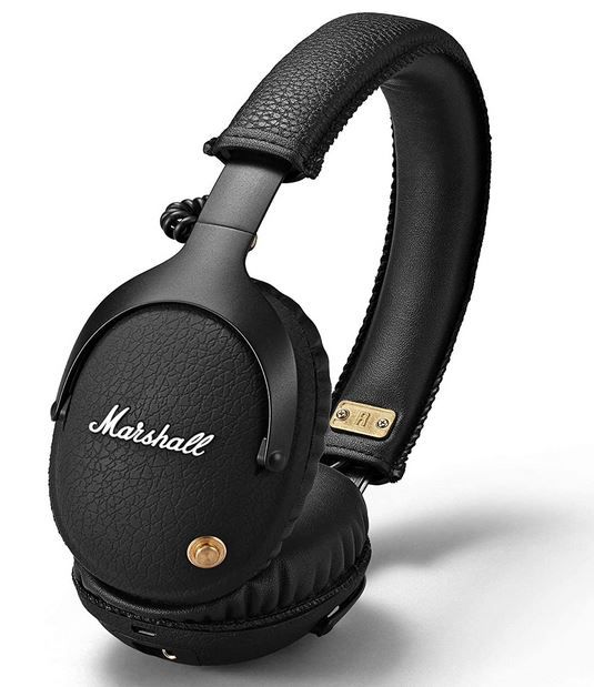 Marshall Monitor Bluetooth Over Ear Kopfhörer in Schwarz für 120,22€ (statt 134€)