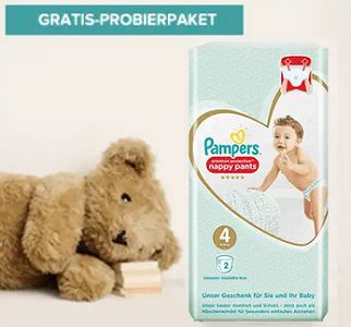 Gratis: Pampers Premium Protection Pants Probierpaket