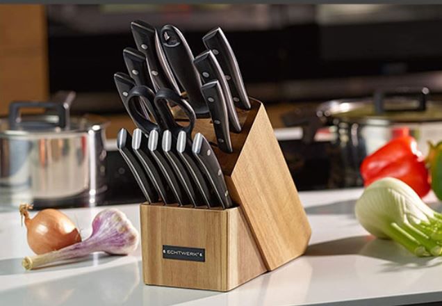 Echtwerk Messer Set + Messerblock inkl. 6x Steakmesser für 54,94€ (statt 68€)
