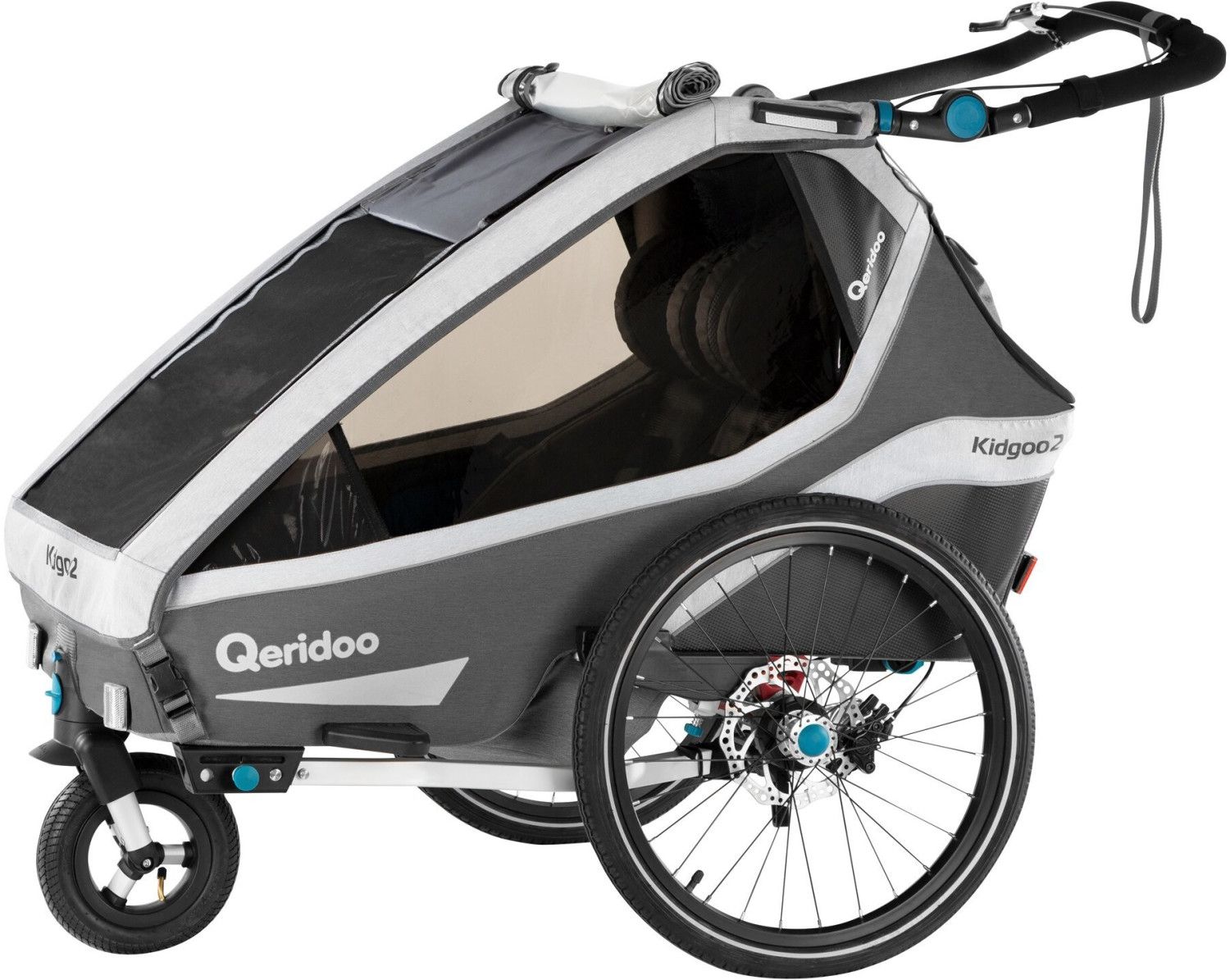 Qeridoo Kidgoo2 Sport (2020) Baby Jogger und Anhänger für 579€ (statt 649€)