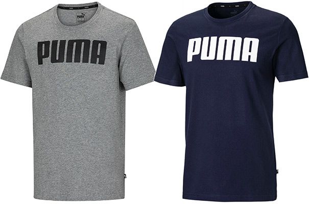 Puma Essentials Big Logo T Shirt in 4 Farben für je 10,46€ (statt 17€)