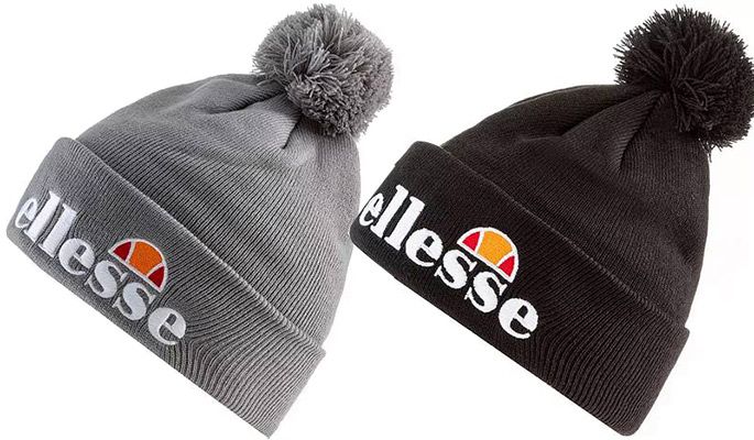 Ellesse Velly Bommelmütze in Grau oder Schwarz für je 15,62€ (statt 21€)