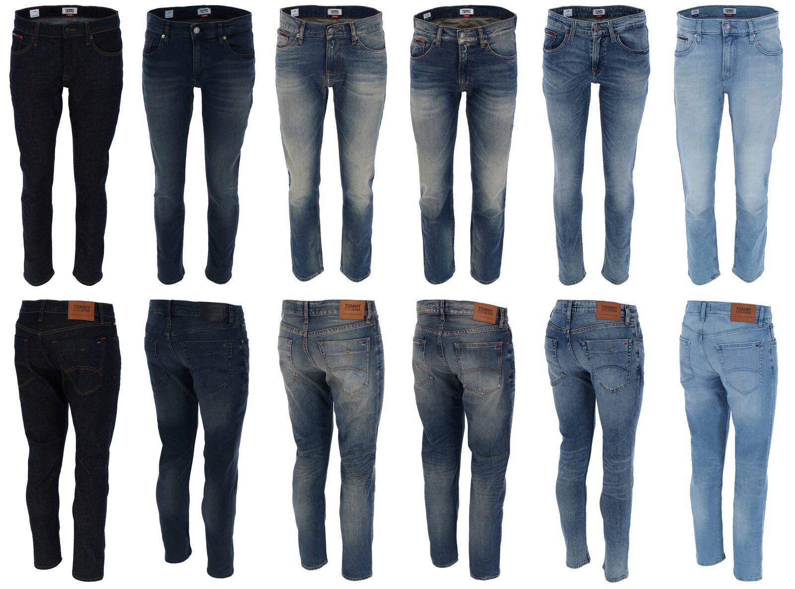 perspektiv byld Afslut Tommy Hilfiger Herren Stretch-Jeans Scanton Slim Fit für 54,90€ (statt 63€)