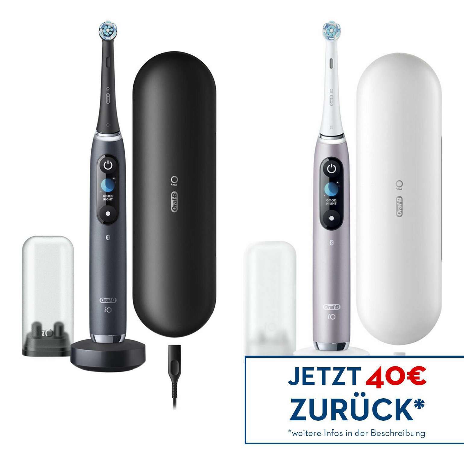 Oral B iO Series 9N elektrische Zahnbürste mit Magnet Technologie + Google Nest mini für 209,90€ (statt 263€)